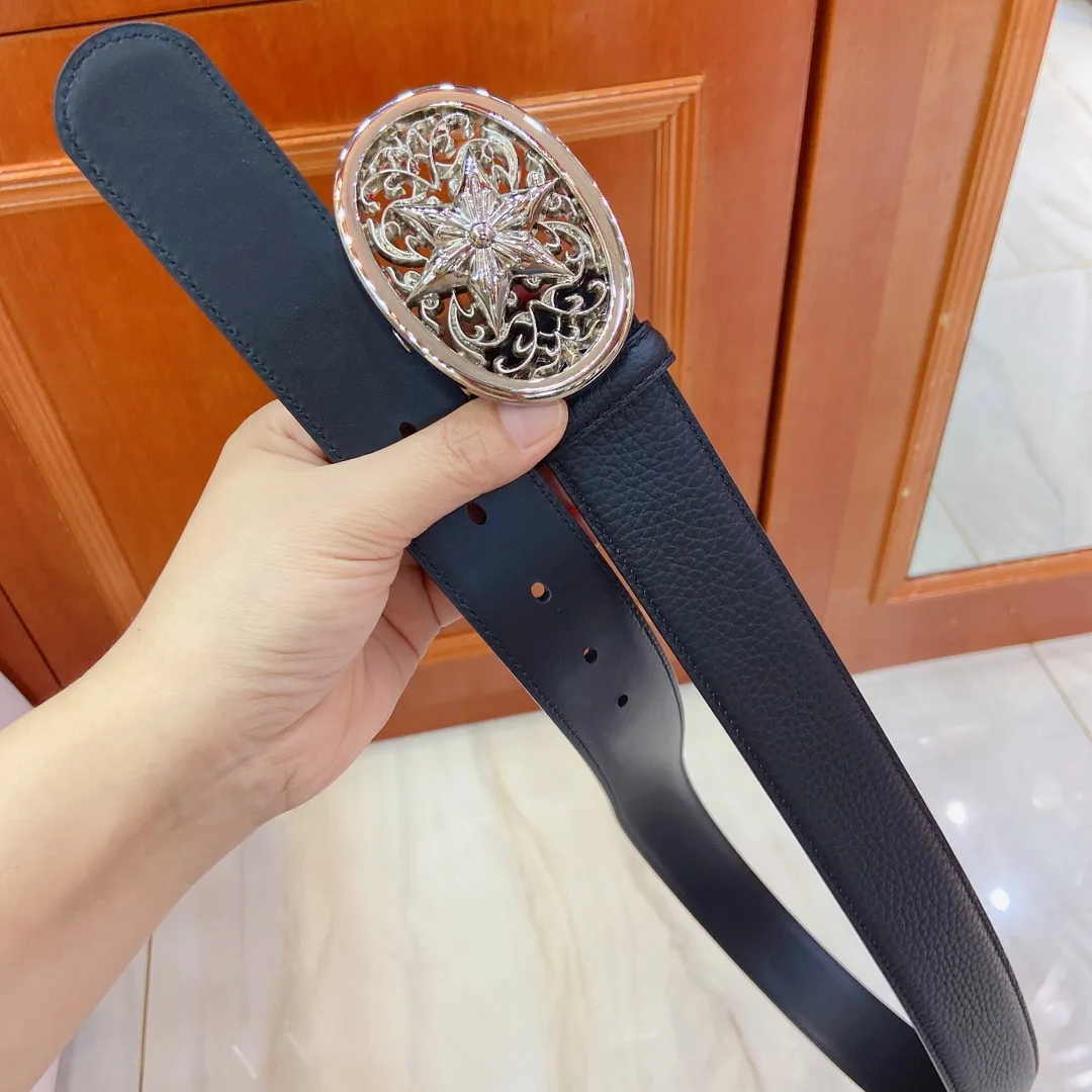 💰480💰Full package💰 💍Purchase level 𝐂𝐡𝐫𝐨𝐦𝐞𝐇𝐞𝐚𝐫𝐭𝐬 Crow Heart Detachable model. High-quality six-pointed star hardware with first-layer lychee leather belt, very cool. Width 3.8cm